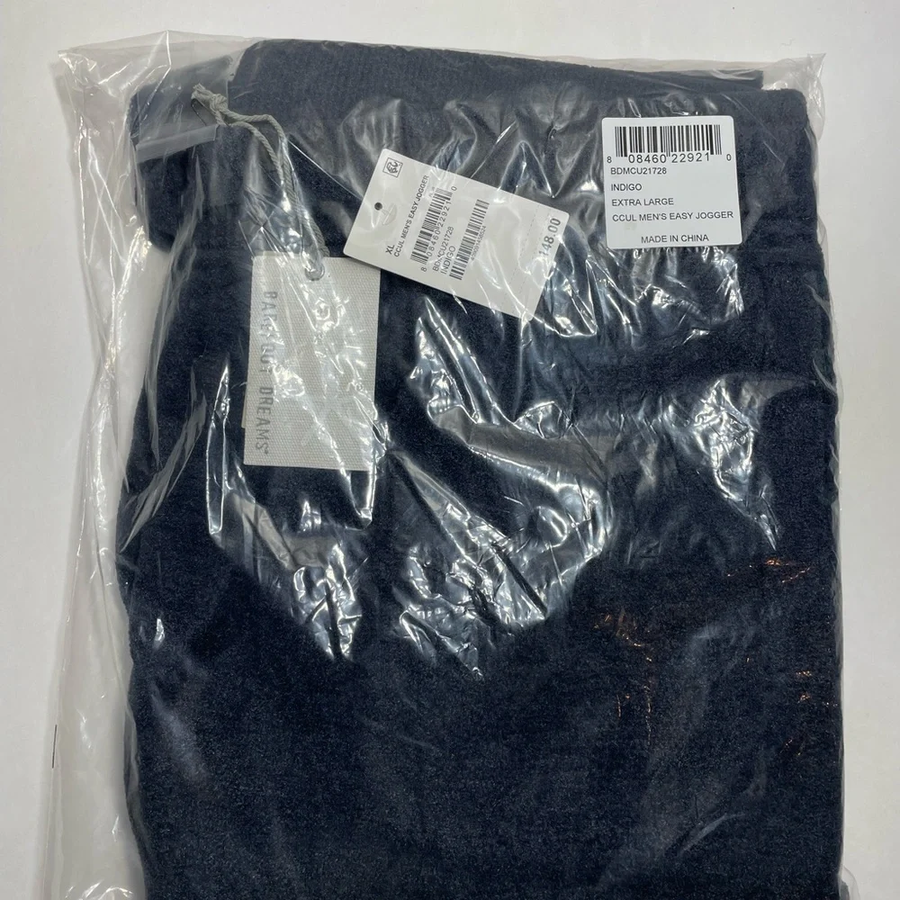 Barefoot Dreams Men's CozyChic Ultra Lite Lounge Pants Indigo XL NWT - Picture 5 of 6